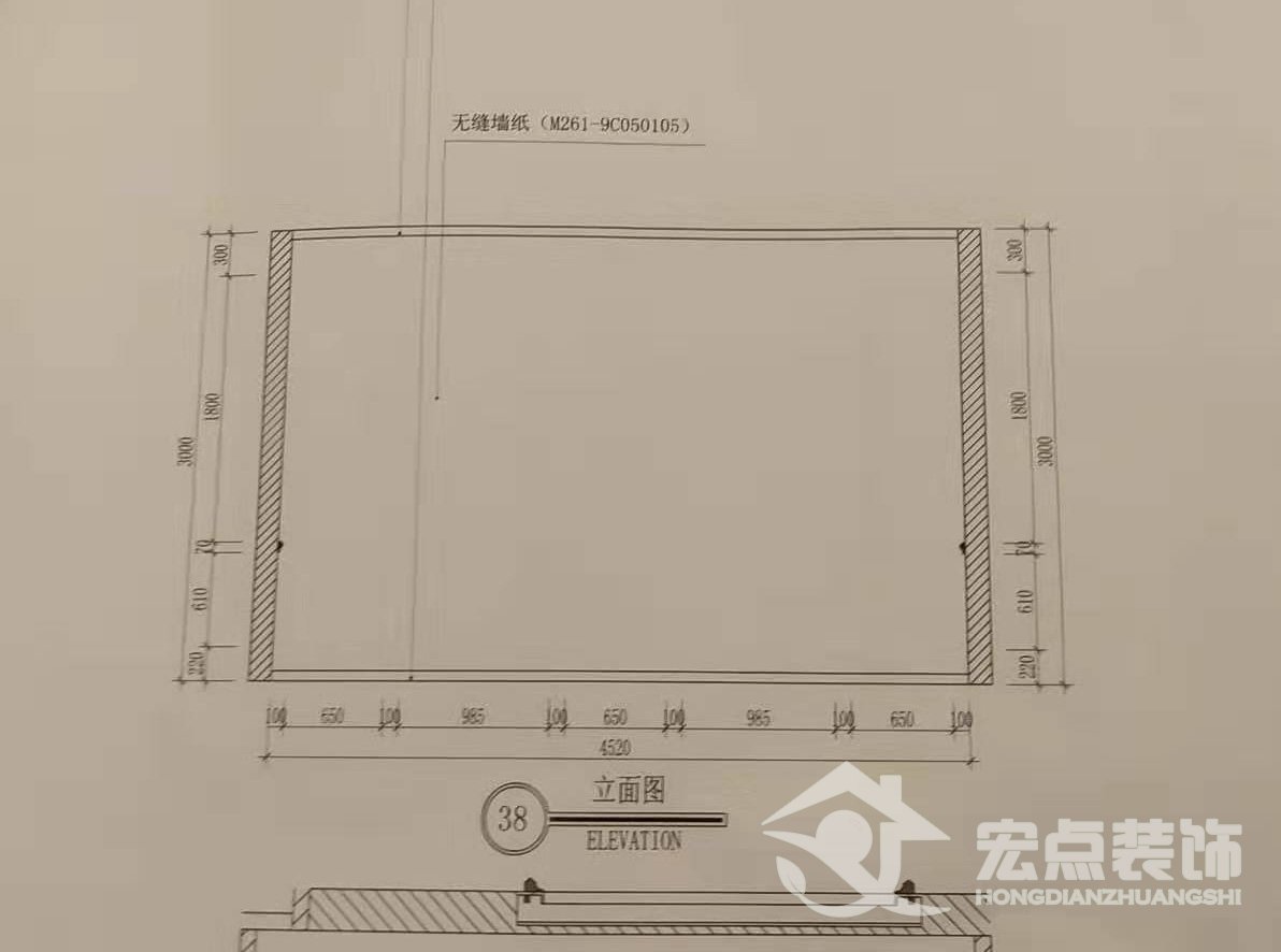 國(guó)富家具,結(jié)構(gòu)圖,宏點(diǎn)裝飾